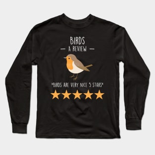 Bird Review Long Sleeve T-Shirt